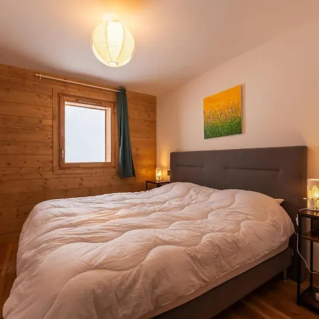 Grand De Gamme 8p, Skis Aux Pieds, Vue Mont Blanc, Balcon, Parking, Linge Inclus - Fr-1-351-199 Appartement *