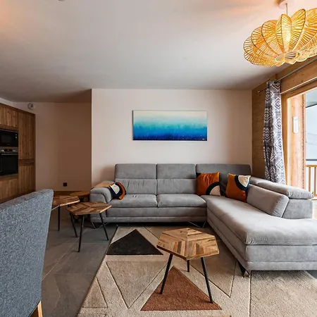 Grand De Gamme 8p, Skis Aux Pieds, Vue Mont Blanc, Balcon, Parking, Linge Inclus - Fr-1-351-199 Apartment *