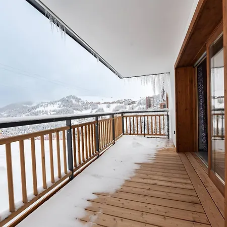 Grand De Gamme 8p, Skis Aux Pieds, Vue Mont Blanc, Balcon, Parking, Linge Inclus - Fr-1-351-199 *